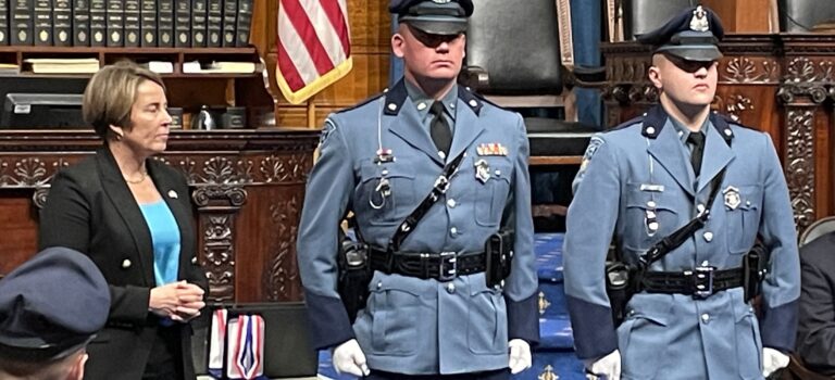 Former Lakeville Police Officer Receives Trooper George L. Hanna Medal of Valor